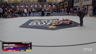 157 lbs Cons. Round 1 - Henry Gelner, Viking Wrestling Club (IA) vs Ethan Long, Iowa