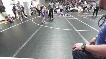 46-49 lbs Rr Rnd 3 - Edith Shimonek, Pawhuska Elks Takedown vs Cambrie Kelso, Tiger Trained Wrestling
