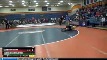 149 lbs 3rd Place Match - Aleksandar Pejovski, Lakeland vs Jordan Carson, Millikin