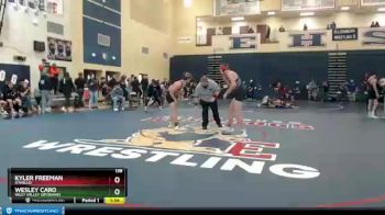 138 lbs Quarterfinal - Kyler Freeman, Othello vs Wesley Caro, West Valley (Spokane)