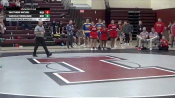 150 lbs 3rd Place Match - Lincoln Verhagen, Monticello vs Matthew Michel, Maquoketa