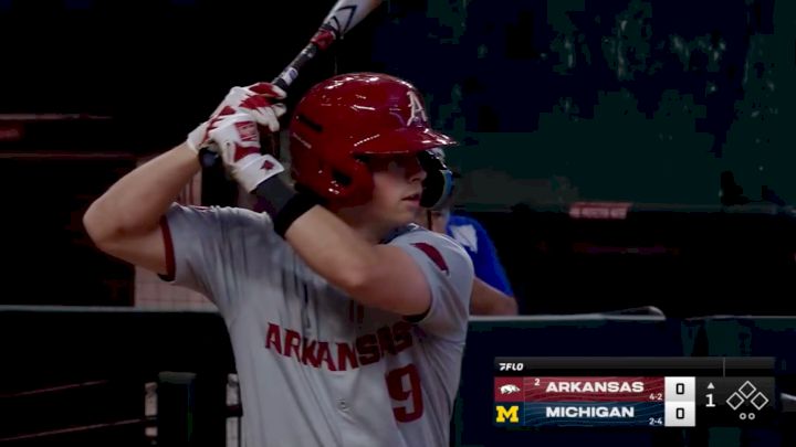 Replay: Arkansas Vs. Michigan | 2024 Kubota College Baseball Series | Feb 25 @ 1 PM