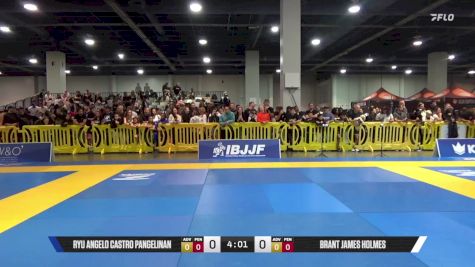 Brant James Holmes vs Ryu Angelo Castro Pangelinan 2025 American National IBJJF Jiu-Jitsu Open Championship
