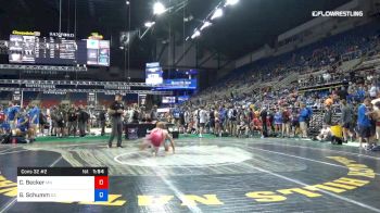 138 lbs Cons 32 #2 - Cole Becker, Minnesota vs Gabriel Schumm, California