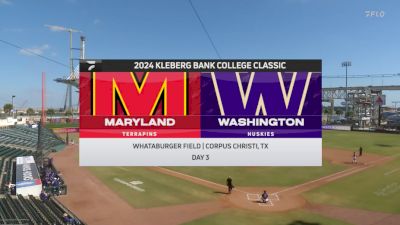 Replay: Maryland Vs. Washington | Kleberg Bank College Classic | Feb 25 @ 11 AM