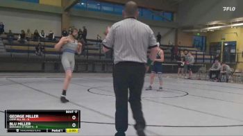 126 lbs Blu Miller, Bismarck St Mary`s vs George Miller, Camp Hill Hs