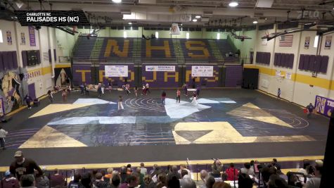 Palisades HS (NC) "Charlotte NC" at 2026 WGI Guard Charlotte Regional+