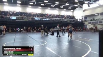 165 lbs Cons. Round 3 - Joey Clark, Lemoore College vs Khryspatrick Jones, Victor Valley College