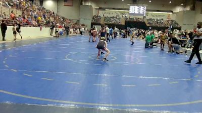 80 lbs Consi Of 8 #2 - Xadrian Coker, Heard County USA Takedown vs Grayson Payne, Georgia