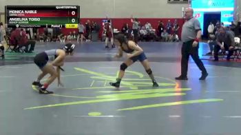 101 lbs Quarterfinal - Angelina Toigo, Bishop Gorman vs Monica Nable, Sierra Vista