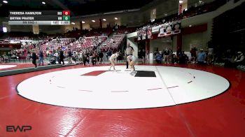 115 lbs Rr Rnd 1 - Theresa Hamilton, Bartlesville High School Girls vs Brynn Prater, Westmoore High School Girls