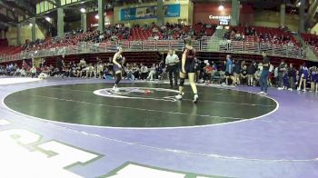 130 lbs Round 2 (6 Team) - Jordan Heibult, Eaglecrest vs Brinley Pohl, Minden