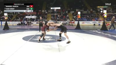 138 lbs Round Of 16 - Manuel Garcia, Dedham vs Hadi Sibay, Shawsheen