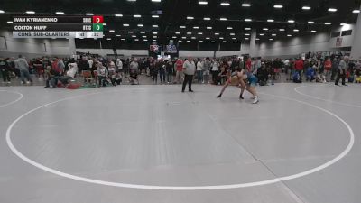 138 lbs Cons. Sub-quarters - Colton Huff, Beat The Streets Chicago-Avondale vs Ivan Kyrianenko, South Broward High School Wrestling