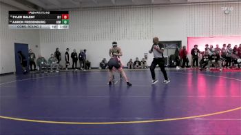 174 lbs Cons. Round 2 - Tyler Balent, RIT vs Aaron Fredenburg, Oswego State