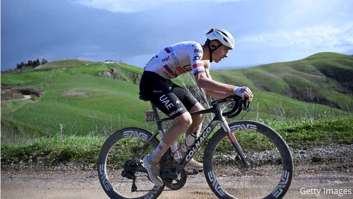 Dominant Tadej Pogacar Charges To Stunning Strade Bianche Win