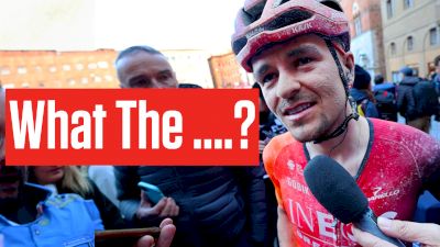 Tom Pidcock's Strade Bianche Shock