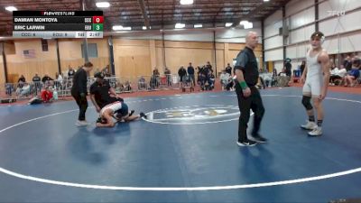 149 lbs Round 3 (6 Team) - Eric Larwin, Eastern Oregon University (OR) vs Damian Montoya, Clackamas Community College
