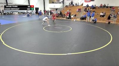 174 lbs Semifinal - Jaylen Young, Wabash vs Chase Crutchley, Case Western Reserve