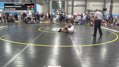 160 lbs Quarterfinal - Dominique Siennick, Burnham vs Silas Brown, Mt Holly Springs
