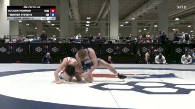 65 lbs Cons. Round 8 - Hudson Hohman, Bad Karma Wrestling Club vs Hunter Stevens, Sarbacker Wrestling Academy