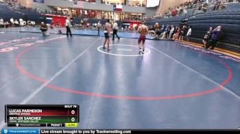 144 lbs Round 1 - Skyler Sanchez, Comal Smithson Valley vs Lucas Parmeson, Dripping Springs