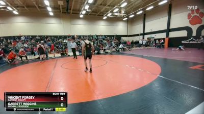 144B Round 3 - Garrett Wiggins, Greybull/Riverside vs Vincent Forgey, Natrona County