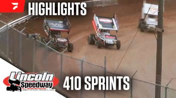 Highlights | 2024 410 Sprints at Lincoln Speedway