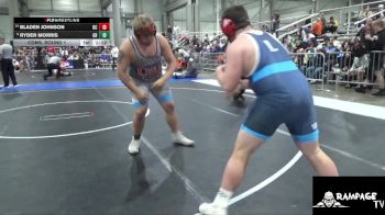 250 lbs Cons. Round 1 - Bladen Johnson, Ottawa County vs Ryder Morris, Great Bend