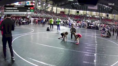60 lbs Quarterfinal - Hudson Broz, Nebraska Boyz vs Charles Dietze, Gretna Youth Wrestling Club