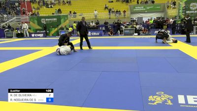 RICARDO DE OLIVEIRA vs ROGERIO NOGUEIRA DE SELES 2024 Brasileiro Jiu-Jitsu IBJJF
