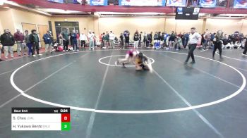 132 lbs Consi Of 16 #1 - Seila Chau, Lowell vs Henry Yukawa Bento, Greater Lowell