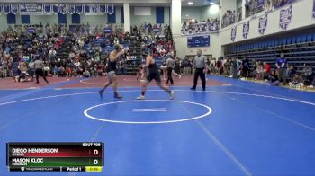 190 lbs Cons. Round 4 - Diego Henderson, OTSEGO vs Mason Kloc, Franklin
