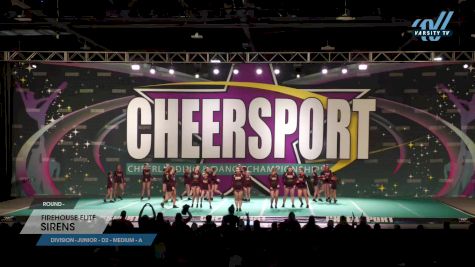 Firehouse Elite - Sirens [2023 L2 Junior - D2 - Medium - A] 2023 CHEERSPORT National All Star Cheerleading Championship