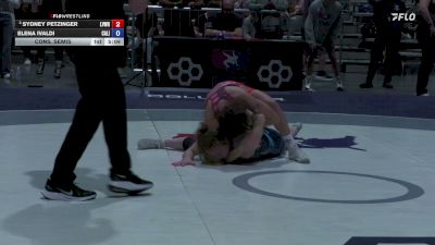 53 kg Cons. Semis - Sydney Petzinger, Lehigh Valley Wrestling RTC vs Elena Ivaldi, California