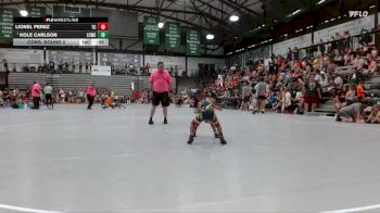 53-57 lbs Cons. Round 2 - Kole Carlson, Unaffiliated vs Lionel Perez, Stillman Valley WC