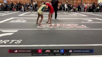 Kennydee Meeks vs Cassandra Gallegos 2025 ADCC Portland Open