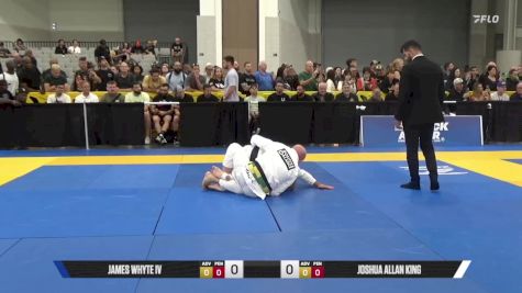 Joshua Allan King vs James Whyte IV 2025 World Master IBJJF Jiu-Jitsu Championship