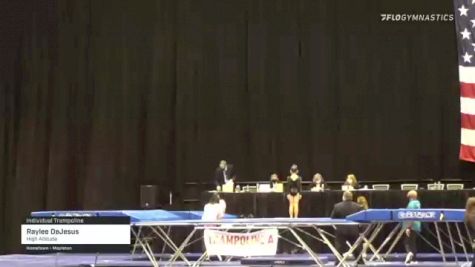 Raylee DeJesus - Individual Trampoline, High Altitude - 2021 USA Gymnastics Championships