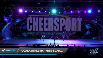 Ocala Athletix - MISS SCARLET [2022 L3 Senior - D2 - Small - A] 2022 CHEERSPORT National Cheerleading Championship