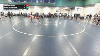 120 lbs Round Of 256 - Bradley Ament, CT vs Ryder Dempewolf, KS
