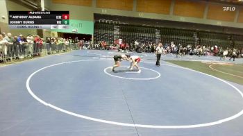 132 lbs Cons. Round 1 - Johnny Burns, Wheatland vs Anthony Aldana, Ceres