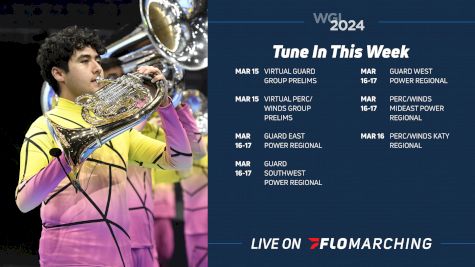 WGI Weekend Watch Guide: What's Streaming on Flo, Mar 15-17