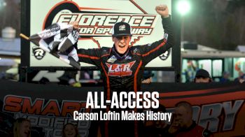 All-Access: Carson Loftin Makes History at Florence Motor Speedway