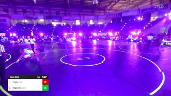 155 lbs Final - Josie Houk, Twc vs Emma Heaton, Maverick