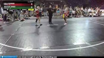 G-85 lbs Round 3 (4 Team) - Payton Gines, Team WY vs Lilli Cooper, Team IA