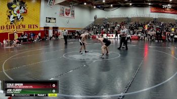 120 lbs Cons. Round 6 - Joe Curry, Licking Valley vs Cole Speer, Brecksville-Broadview Hts.