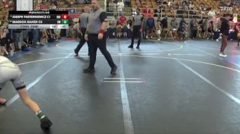 94 lbs Cons. Semi - Joesph Pasterkiewicz C1, BRECKSVILLE vs Maddox Baker C3, CP Wrestling