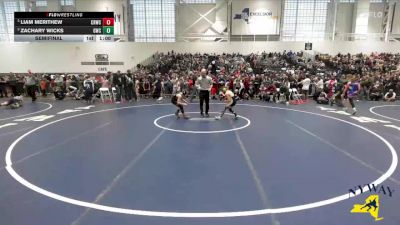 74 lbs Semifinal - Liam Merithew, Canastota Raider Wrestling Club vs Zachary Wicks, Grindhouse Wrestling Club