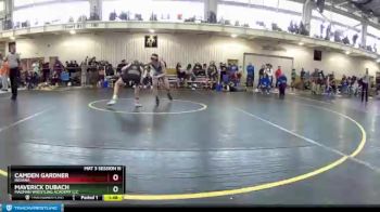 138 lbs Champ. Round 3 - Maverick Dubach, Madman Wrestling Academy LLC vs Camden Gardner, Indiana